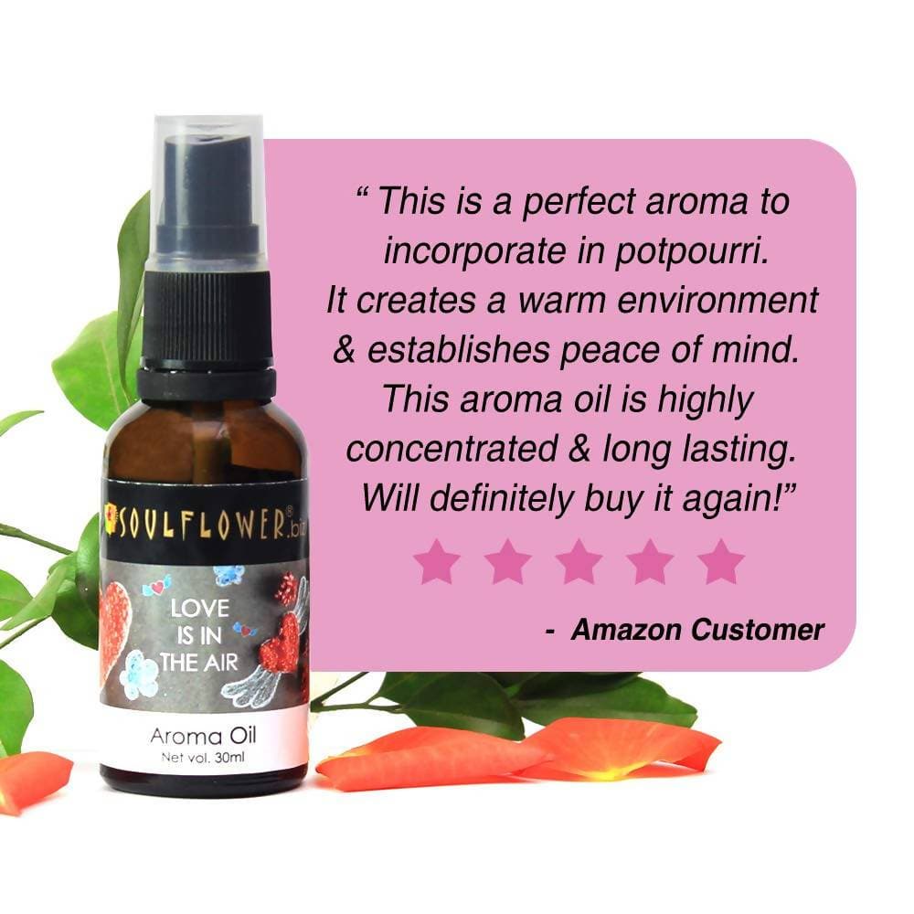 Soulflower Love Is In The Air Aroma Oil - Distacart