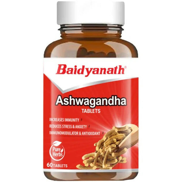 Baidyanath Kolkata Ashwagandha Tablets - Distacart