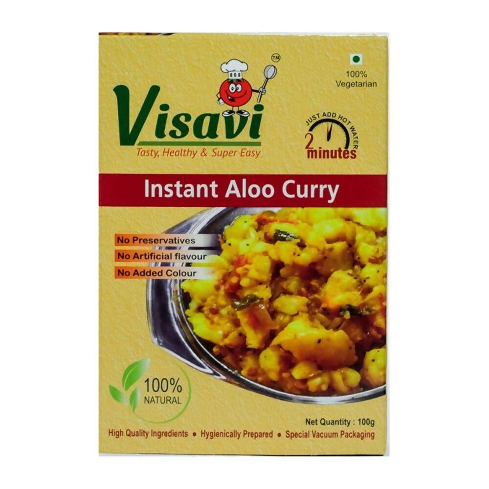 Visavi Instant Aloo Curry (Palya) - Distacart
