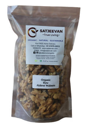 Satjeevan Organic Raw Akhrot Walnuts - Distacart