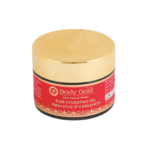 Body Gold Pure Hydrating Gel - Fresh Rose &amp; Cardamom