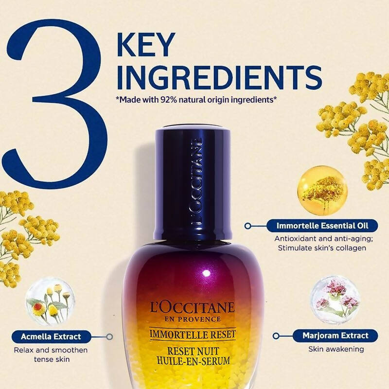 L'Occitane Immortelle Reset Serum - Distacart