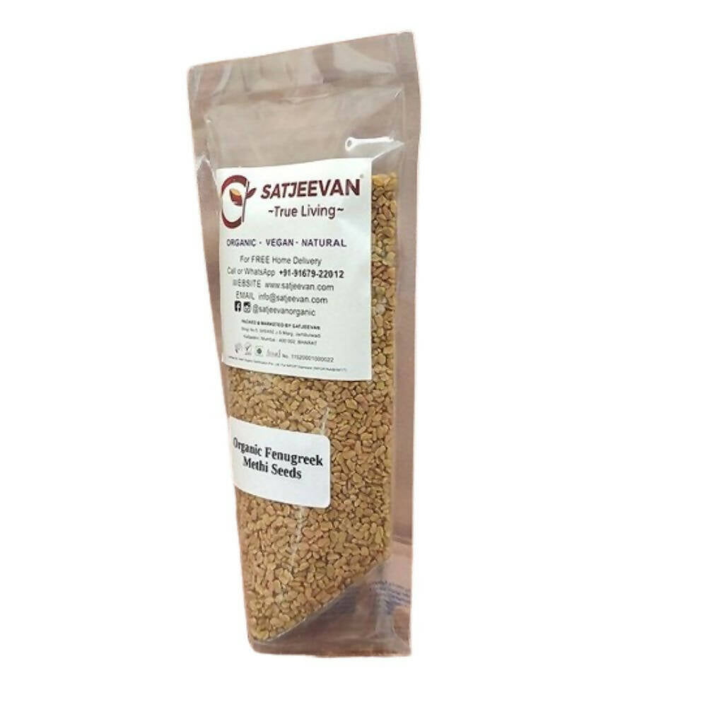 Satjeevan Organic Fenugreek Methi Dana - Distacart