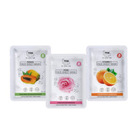 Thumbnail for The Natural Wash Rose, Papaya, and Vitamin C Face Sheet Masks Combo Pack