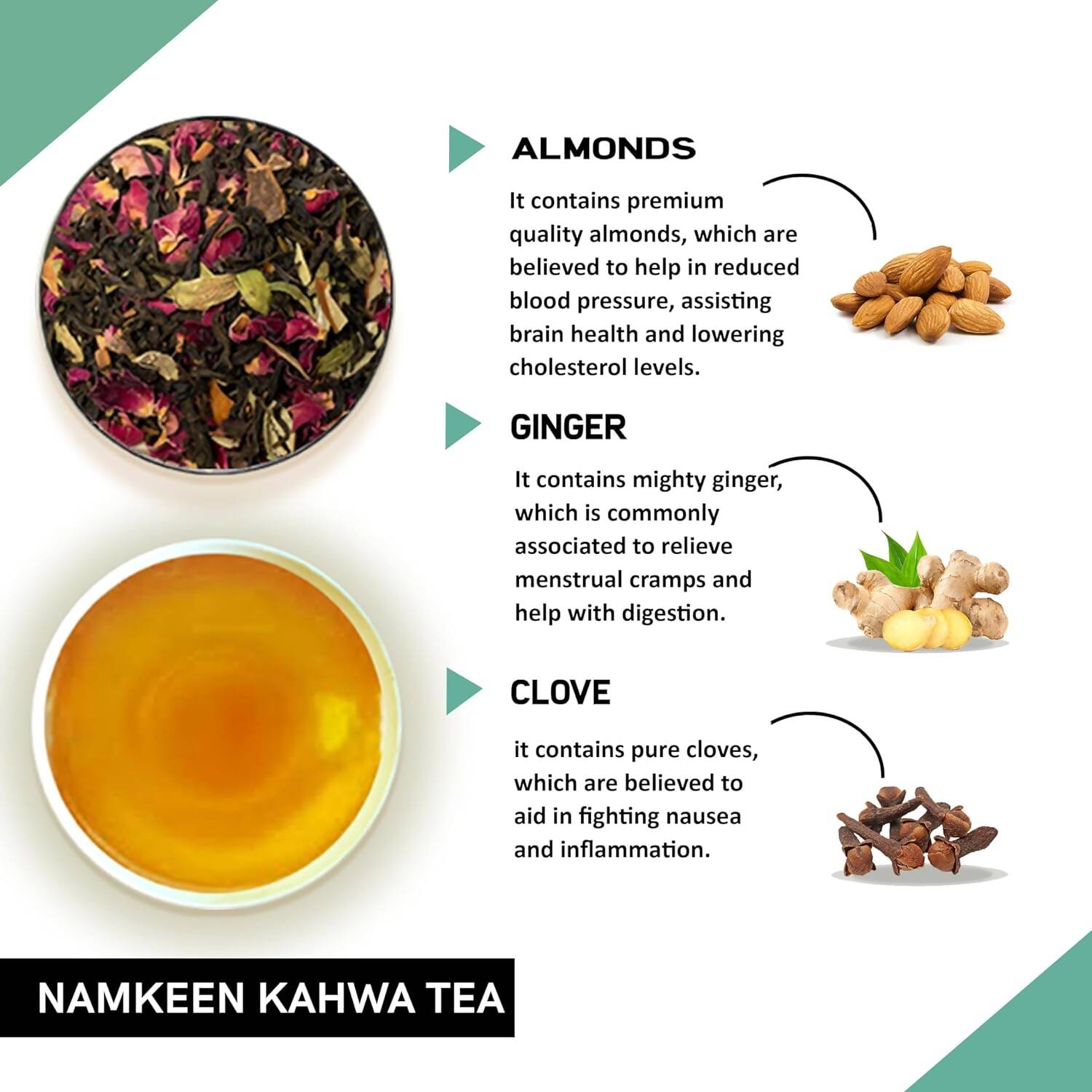 Teacurry Namkeen Kahwa Himalayan Pink Salt Tea Bags - Distacart