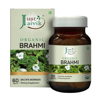 Thumbnail for Just Jaivik Organic Brahmi Tablets
