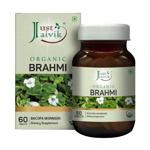 Just Jaivik Organic Brahmi Tablets