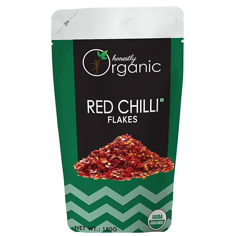D-Alive Honestly Organic Dried Red Chilli Flakes