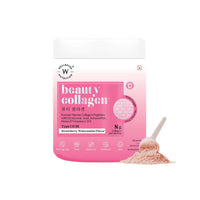 Thumbnail for Wellbeing Nutrition Beauty Korean Marine Collagen Peptides - Strawberry & Watermelon - Distacart