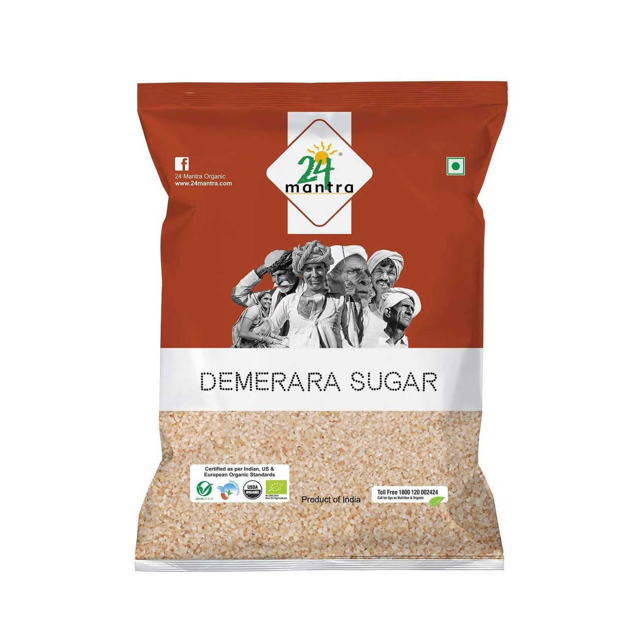 24 Mantra Organic Demerara Sugar
