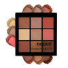 Insight Cosmetics 9 Color Eyeshadow Pallate - Brown - Distacart