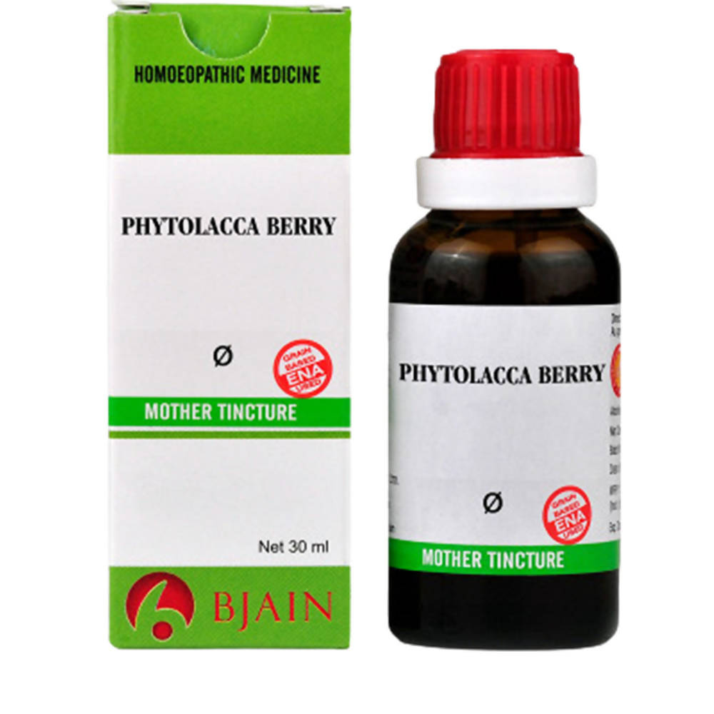 Bjain Homeopathy Phytolacca Berry Mother Tincture Q - Distacart