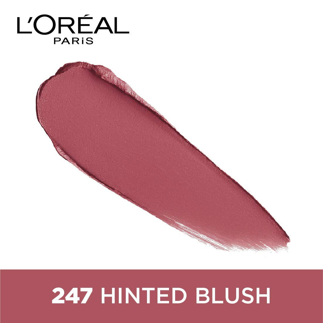 L'Oreal Paris Color Riche Moist Matte Lipstick - 247 Hinted Blush - Distacart