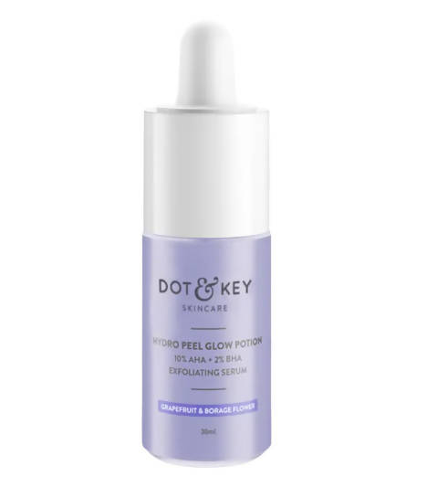 Dot & Key Hydro Peel Glow Potion 10% AHA + 2% BHA Exfoliating Serum - Distacart