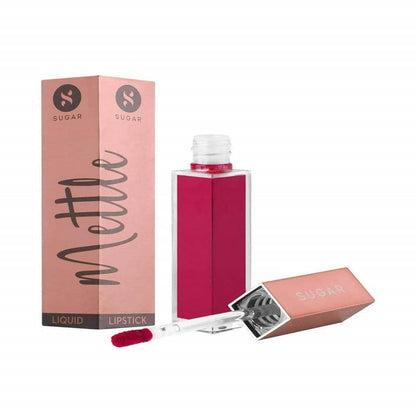 Sugar Mettle Liquid Lipstick - Talitha (Bright Magenta with Red Undertone) - Distacart