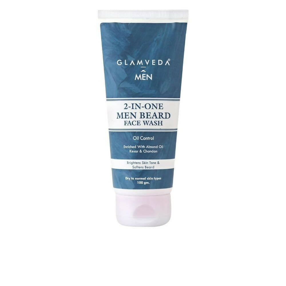 Glamveda 2 In 1 Beard Face Wash - Distacart