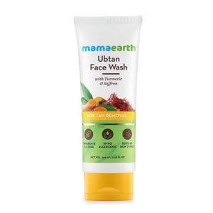 Mamaearth Ubtan Face Wash For Tan Removal & Bye Bye Blemishes Face Cream