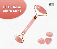 Thumbnail for Love Earth Rose Quartz Face Roller - Distacart