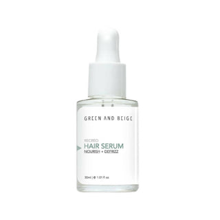 Green And Beige Recreo Nourish & Defrizz Hair Serum - Distacart