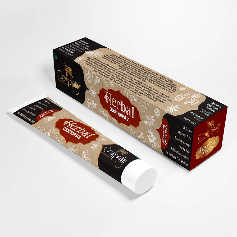 Cowpathy Herbal Tooth Paste (100 Gm) - Distacart