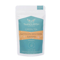 Thumbnail for TeaNourish Saffron Kashmiri Kahwa Green Tea - Distacart