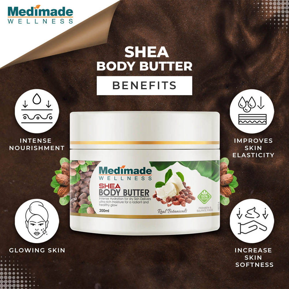 Medimade Wellness Shea Body Butter - Distacart