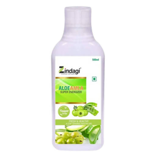 Zindagi Aloeamla Super Energizer Juice (Sugar Free) - Distacart
