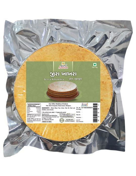 Baps Amrut Khakhra Jeera - Distacart