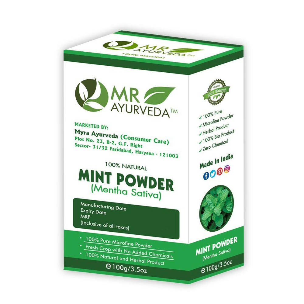 MR Ayurveda Mint Powder - Distacart