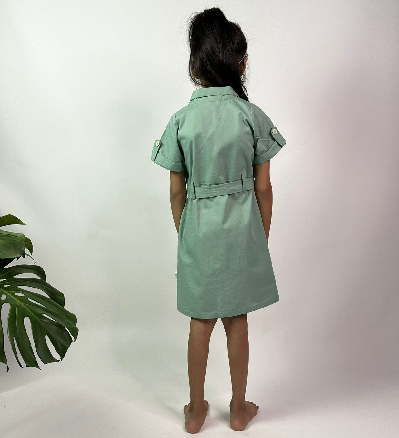 ArthLife Seafoam Green Watermelon Shirt Dress - Distacart