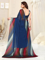 Thumbnail for Kalini Poly Chiffon Saree With Blouse Piece - Distacart