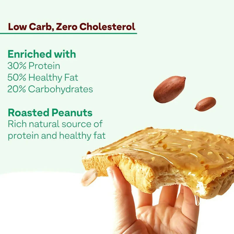 OZiva Natural Peanut Butter-Crunchy - Distacart