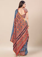 Thumbnail for Kalini Bandhani Printed Pure Cotton Bandhani Saree - Distacart