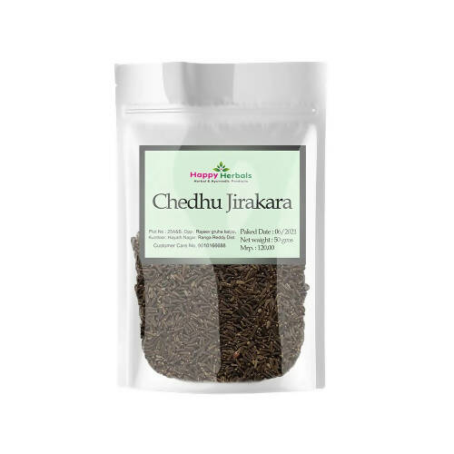 Happy Herbals Chedhu Jirakara - Distacart