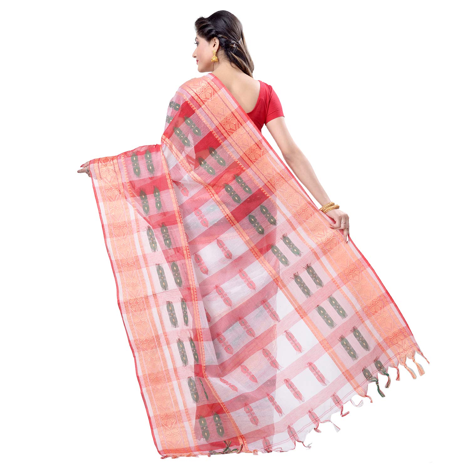 Desh Bidesh Women's Tant Cotton Saree - Distacart