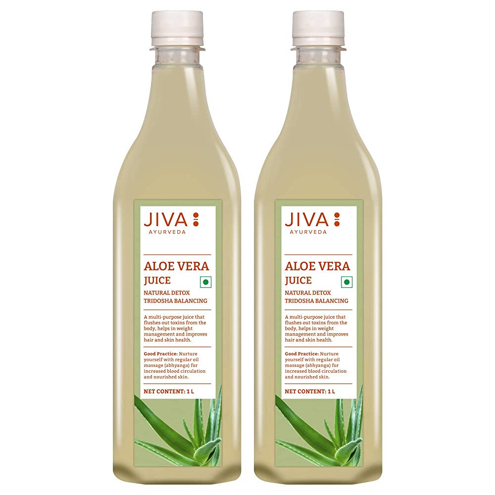 Jiva Ayurveda Aloe Vera Juice - Distacart