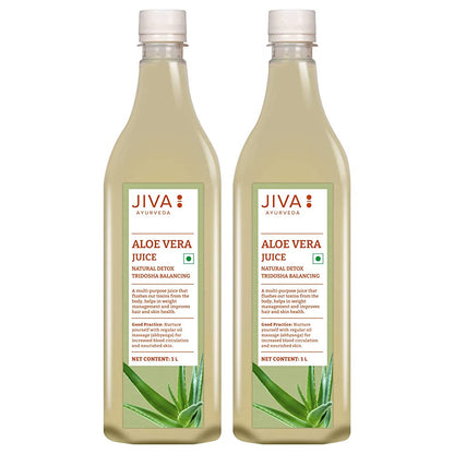 Jiva Ayurveda Aloe Vera Juice - Distacart