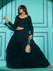 Myra Green Georgette Embroidered Designer Lehenga - Distacart