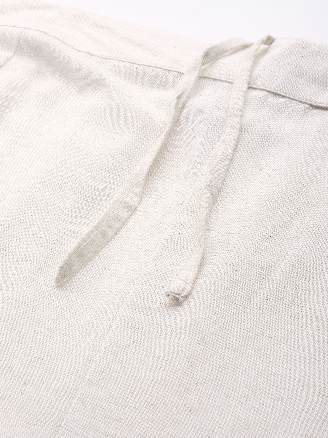 Juniper Women Ivory Rayon Flex Solid Slim Fit Pant/Slim Pant - Distacart