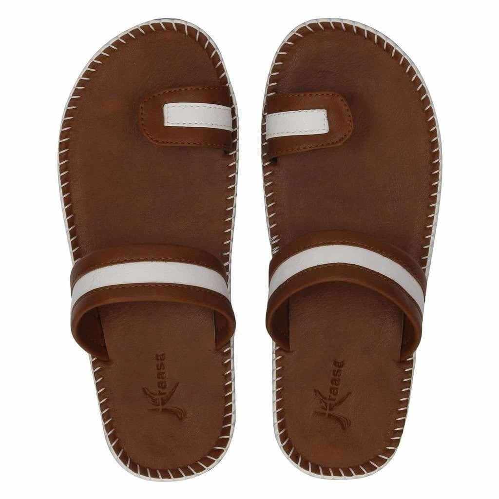 Men's Leather Slippers - Distacart