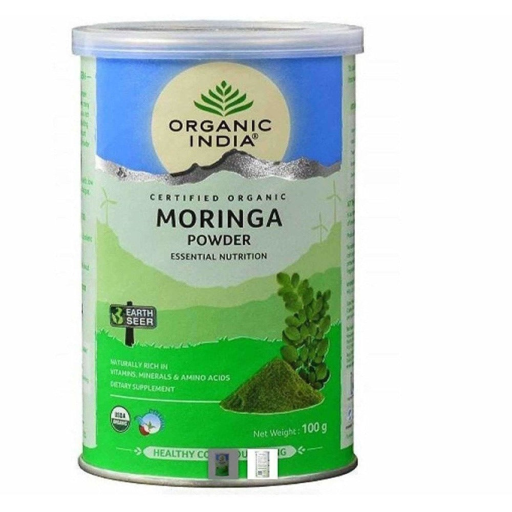 Organic India Moringa Powder - 100 gms - Distacart