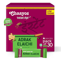 Thumbnail for Chaayos Instant Adrak Elaichi Tea Premix (Low Sugar) - Distacart
