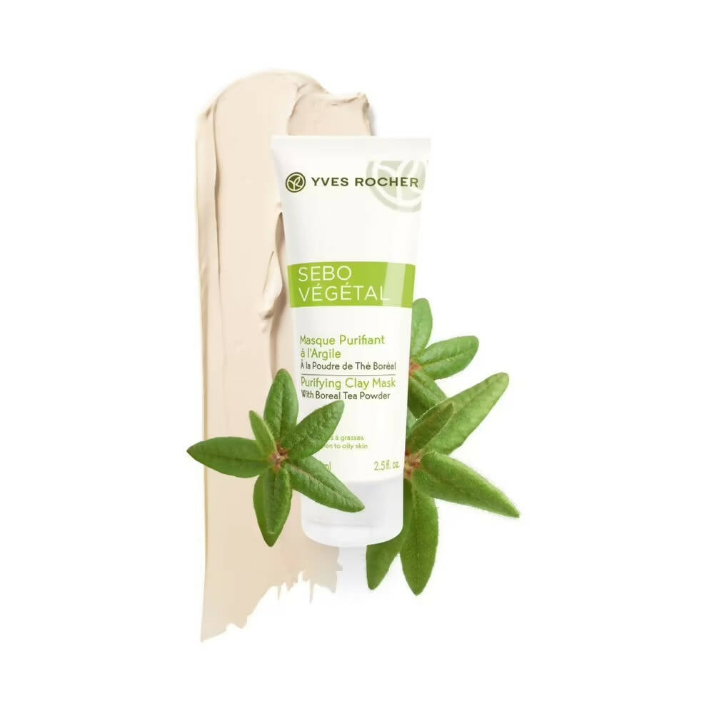Yves Rocher Sebo Vegetal Purifying Clay Mask - Distacart
