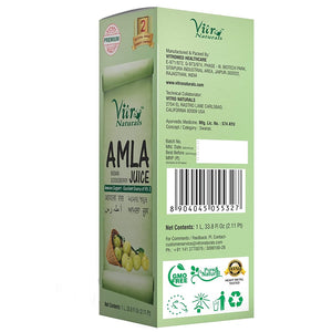 Vitro Naturals Healthy Amla Juice (1 Lt) - Distacart