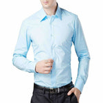 Thumbnail for Men's Cotton Solid Full Sleeve Shirts - Distacart