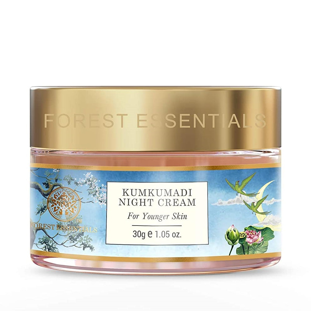 Forest Essentials Kumkumadi Night Cream 30 gm - Distacart