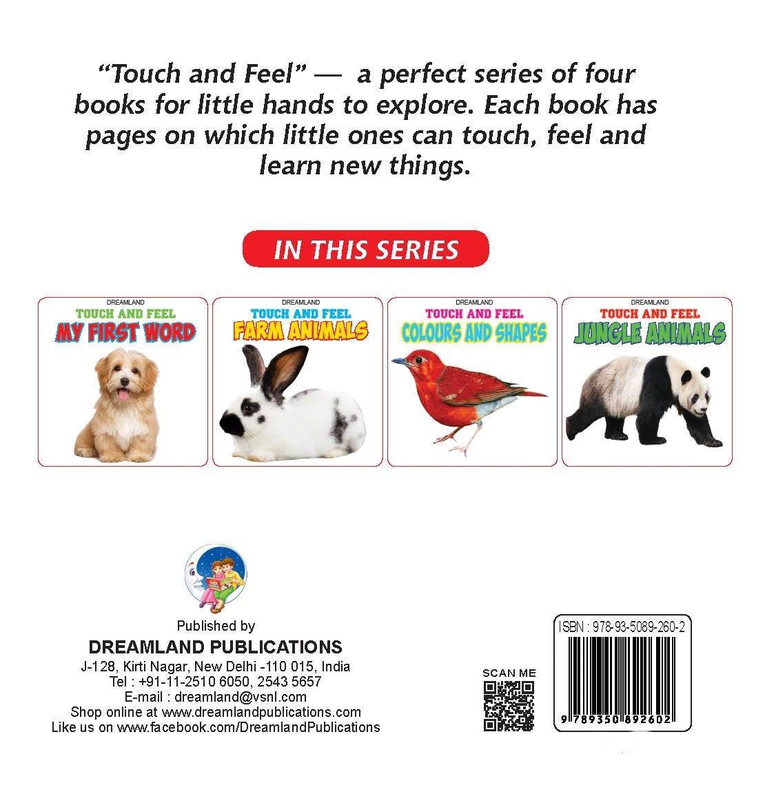 Dreamland Touch and Feel - Jungle Animals - Distacart