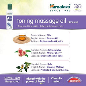 Himalaya Herbals Toning Massage Oil - Distacart