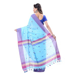 Thumbnail for Desh Bidesh Women's Tant Cotton Saree With Blouse Piece - Distacart