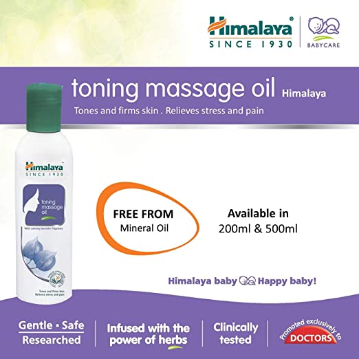 Himalaya Herbals Toning Massage Oil - Distacart